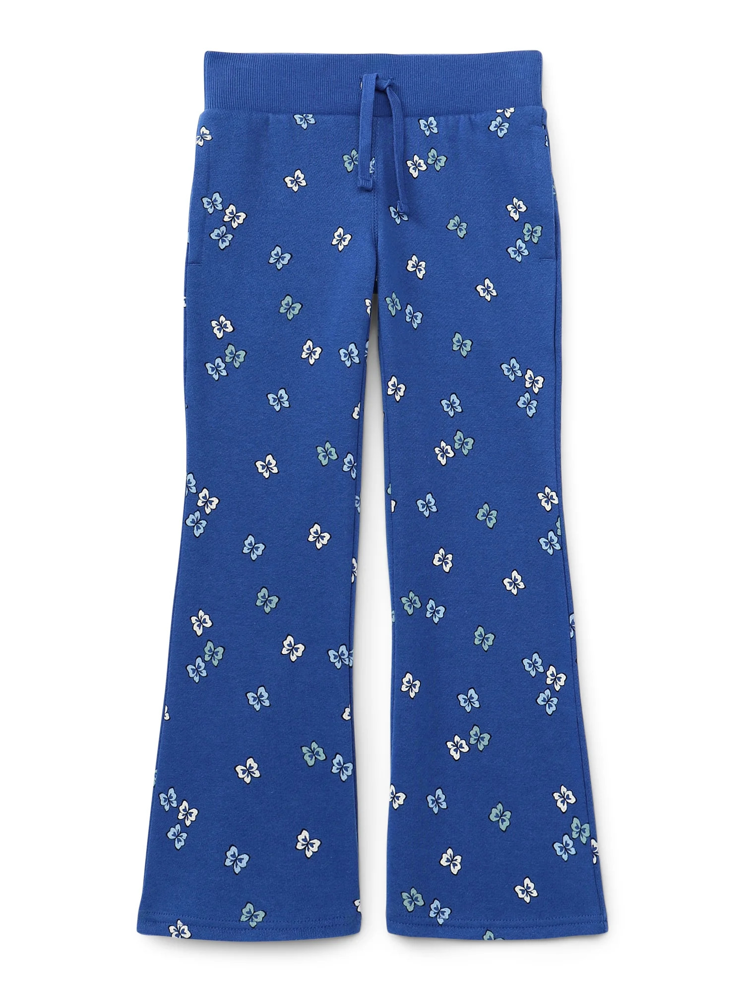 Wonder Nation Girls Fleece Flare Pant, Sizes 4-18 & Plus | Walmart (US)