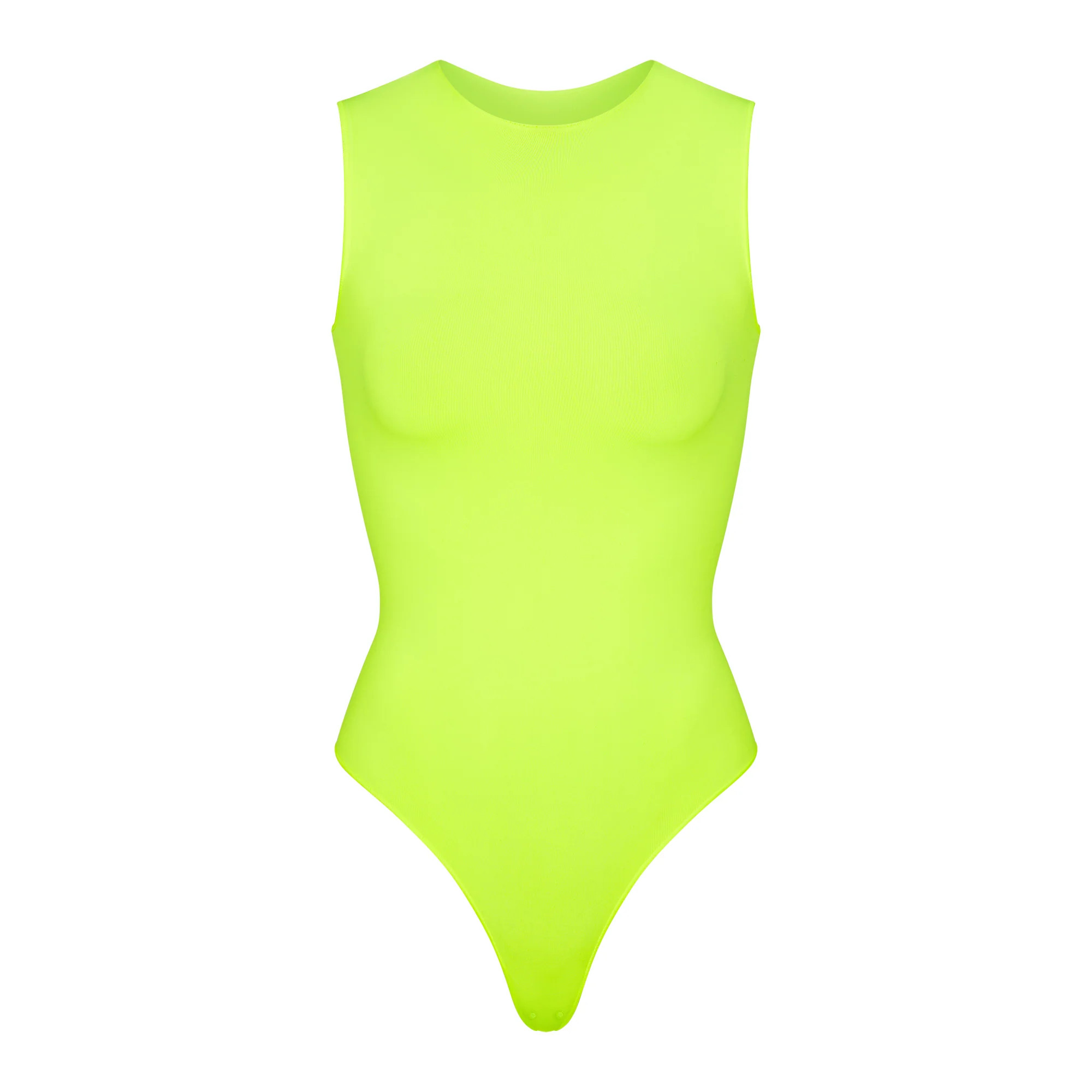 ESSENTIAL CREW NECK SLEEVELESS BODYSUIT | SKIMS (US)