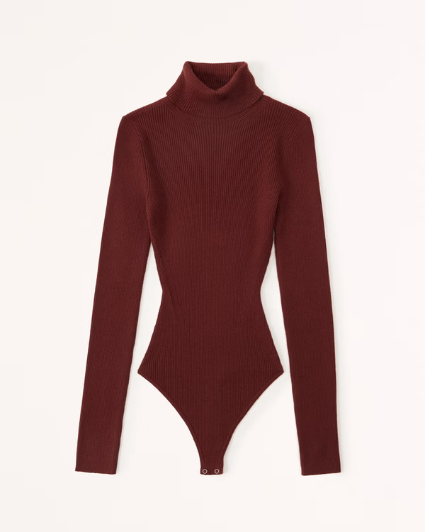 Women's LuxeLoft Turtleneck Bodysuit | Women's Tops | Abercrombie.com | Abercrombie & Fitch (US)