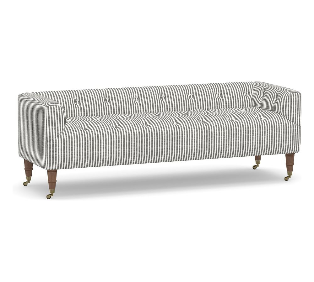 Colt Upholstered Settee | Pottery Barn (US)