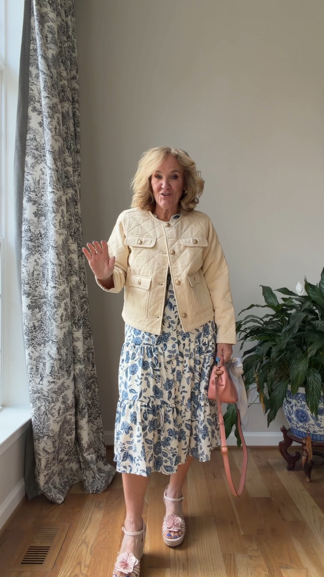  Walmart! All true size, size medium, except for the jeans, which I am wearing a size small smaller, a six

At these prices, you can get an entire new outfit purse, and shoes included. 

Easter outfit, spring outfit, baby shower outfit, bridal shower outfit

 

#LTKSeasonal #LTKSaleAlert #LTKOver40

#LTKspring #LTKWorkwear