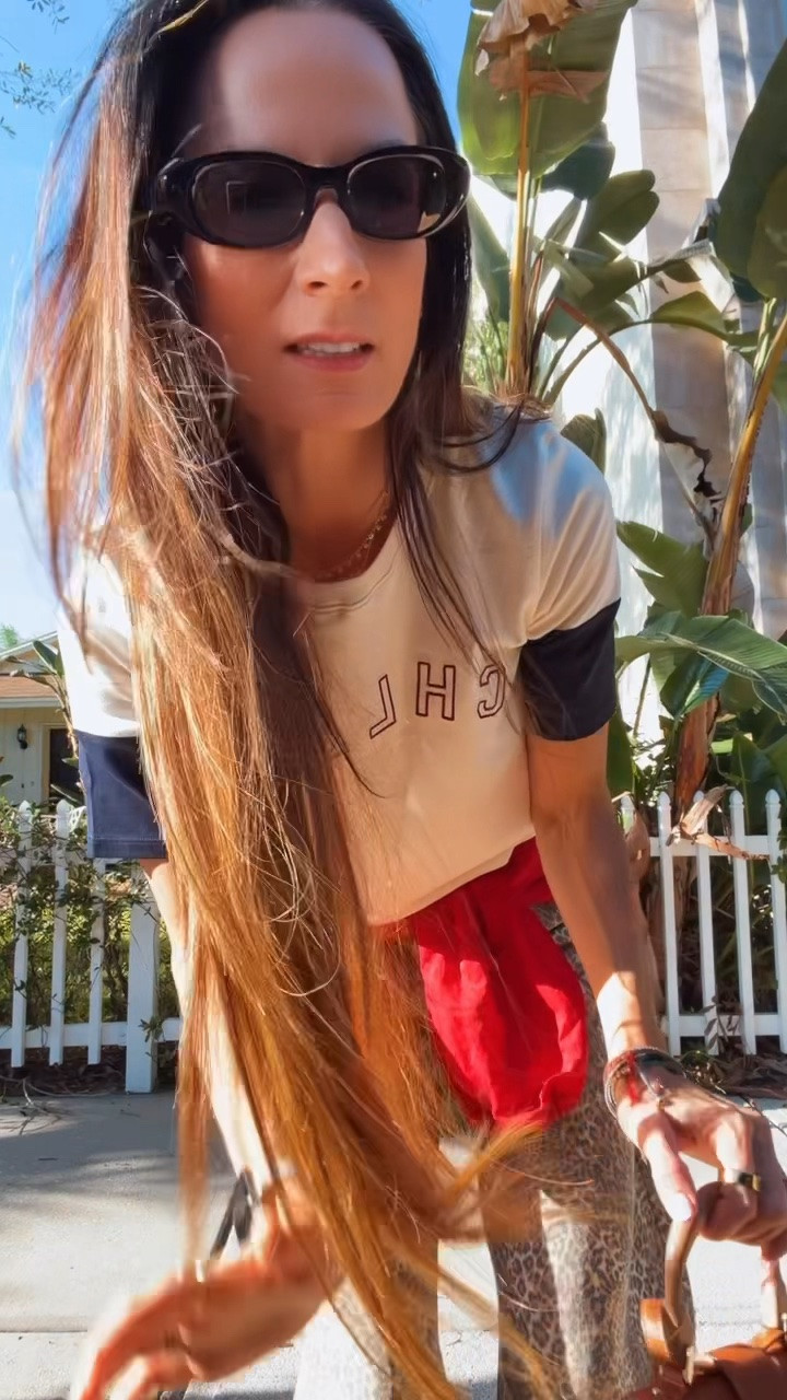 Running errands…but obviously the outfit had to run a little wild. 🐆❤️

The cutest on-trend cropped barrel pants in leopard, paired with a Chloé ringer tee, a pop of red, The Row designer flops and—of course—my Goyard bag. Casual errands, but make them fashion. 😎

#ErrandStyle #LeopardPrint #DesignerStyle #EverydayOutfit #nicolecoleestyle

#LTKdayinmylife #LTKgrwm #LTKootd