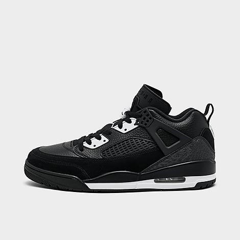 Jordan Men's Spizike Low Casual Shoes in Black/White Size: 12.0 | Finish Line (US)