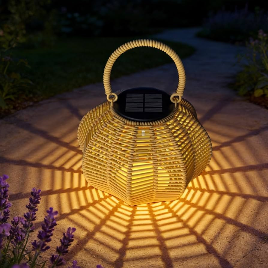 Solar Lanterns Outdoor Waterproof, Solar Pumpkin Lanterns 1 Pack | Amazon (US)