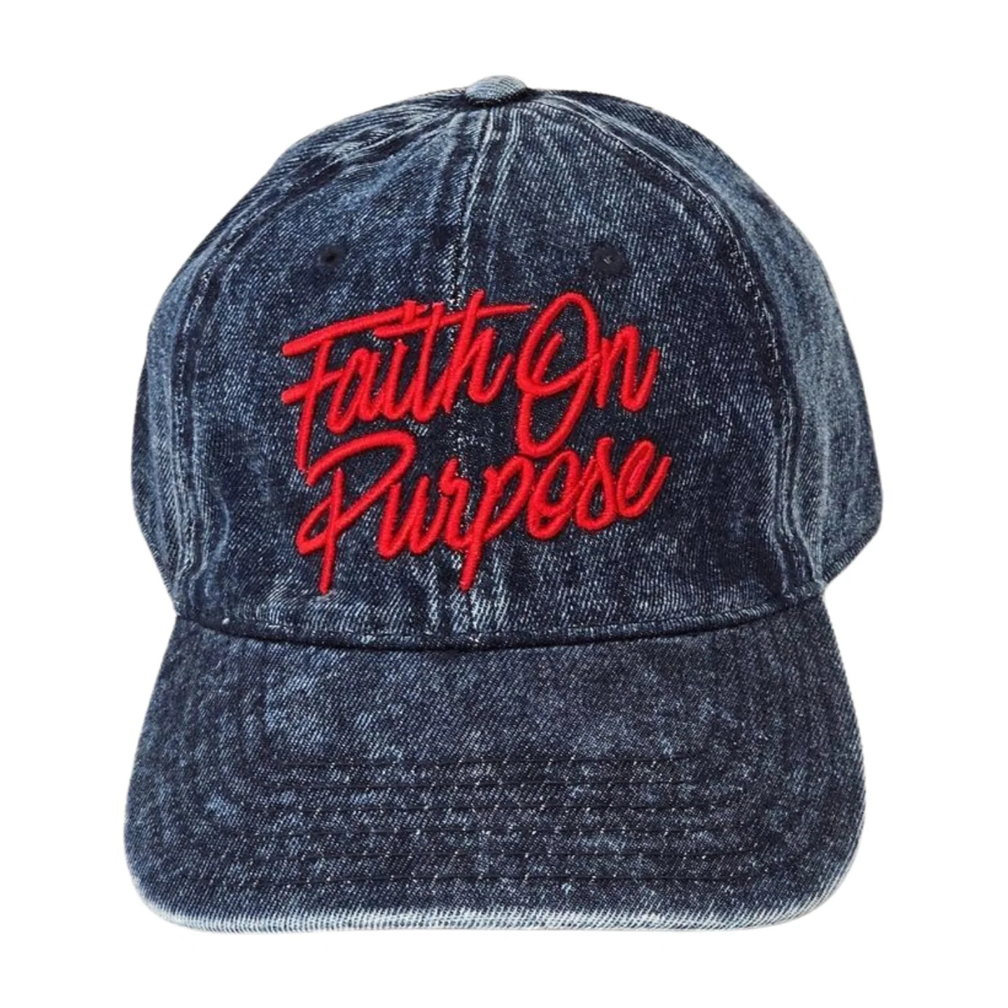 Faith On Purpose\u2122 Denim Dad Hat | Faith On Purpose