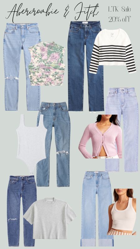 Exclusive LTK Spring Sale Abercrombie & Fitch!! 
Ends 3/11
Copy code to add at checkout. 
Found some super adorable denim styles for the season. 
Loving pairing florals, pastels, & stripes for Spring. 

#Abercrombie&FitchSale #SpringSale 

#LTKSpringSale #LTKstyletip #LTKsalealert