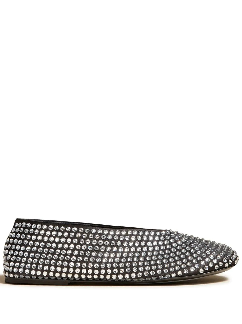 The Marcy rhinestone ballerina shoes | Farfetch Global