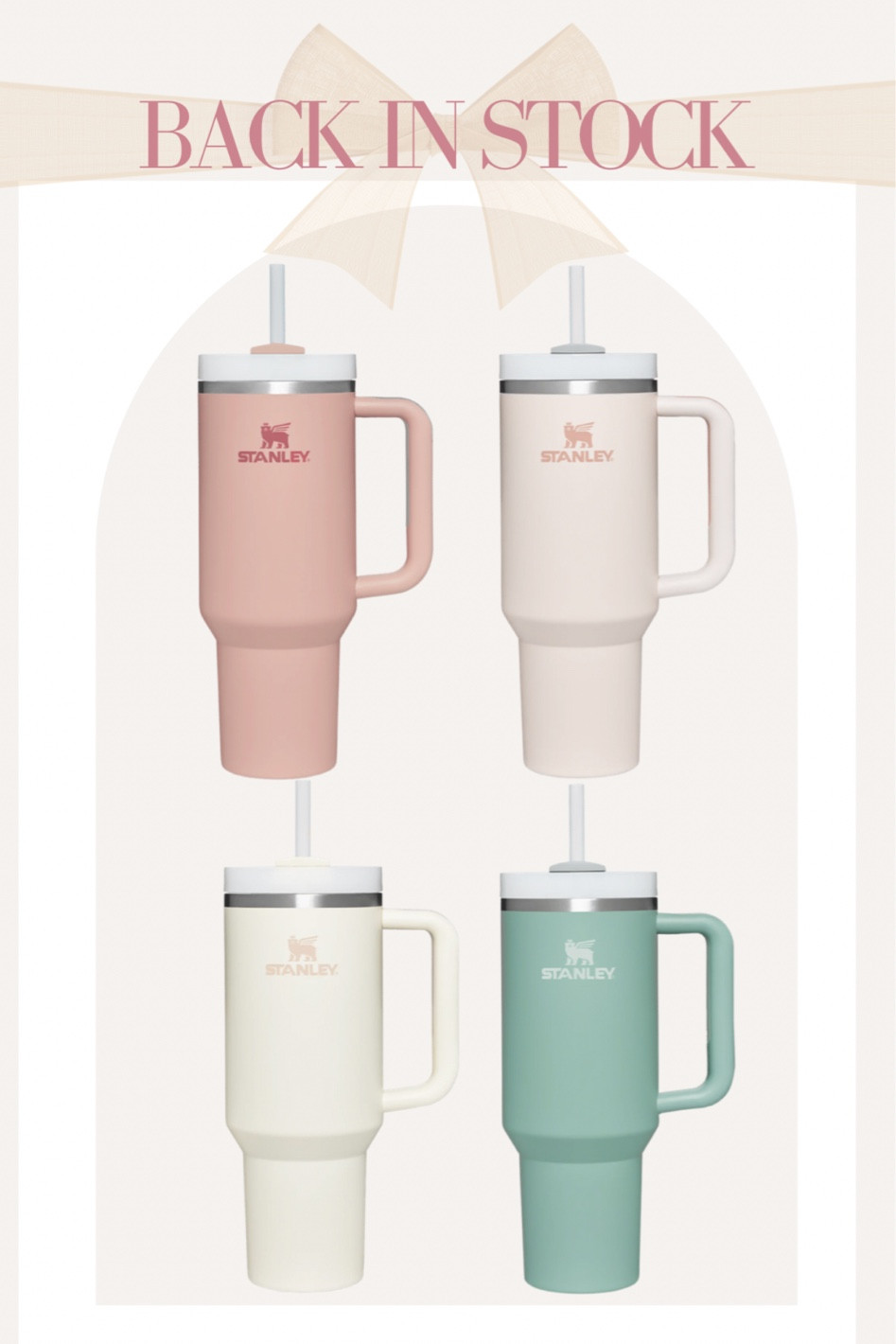 Stanley cups back in stock 

#stanley #laurabeverlin 


#LTKGiftGuide #LTKHoliday #LTKSeasonal