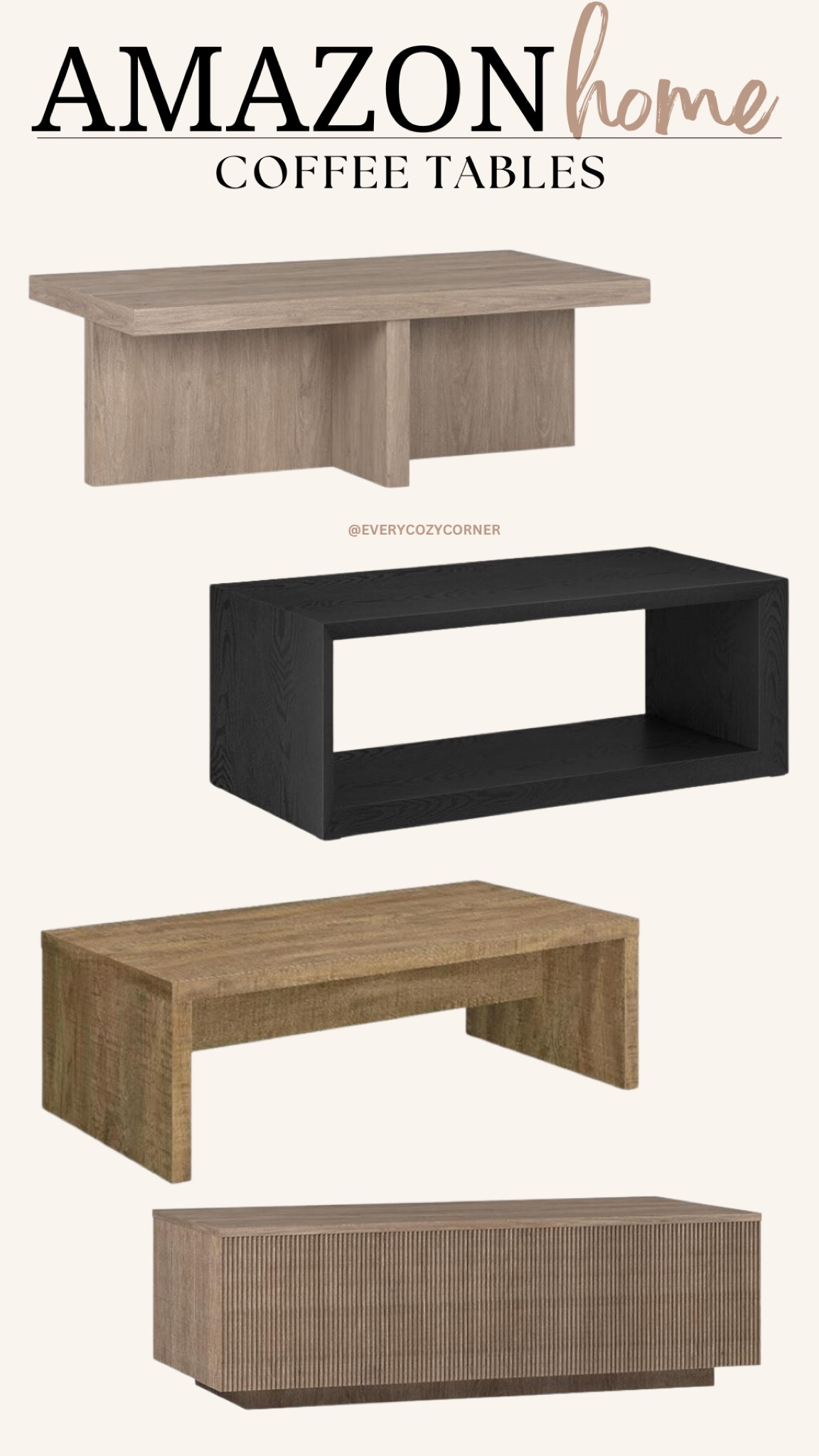Modern coffee tables | Under $200 | organic modern | Amazon home 

#LTKHome #LTKFamily