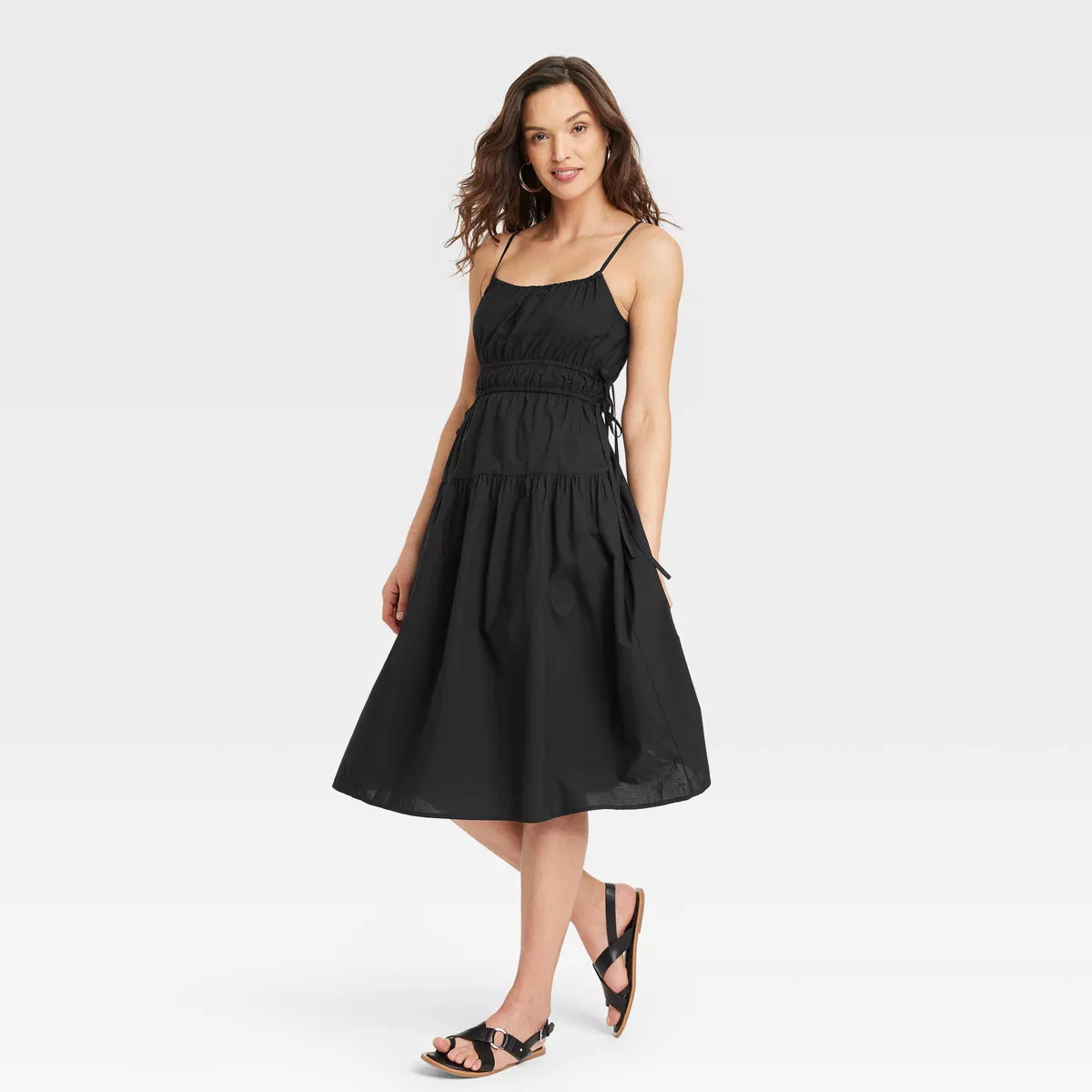 Women's Cinched Waist Midi Sundress - Universal Thread™ | Target