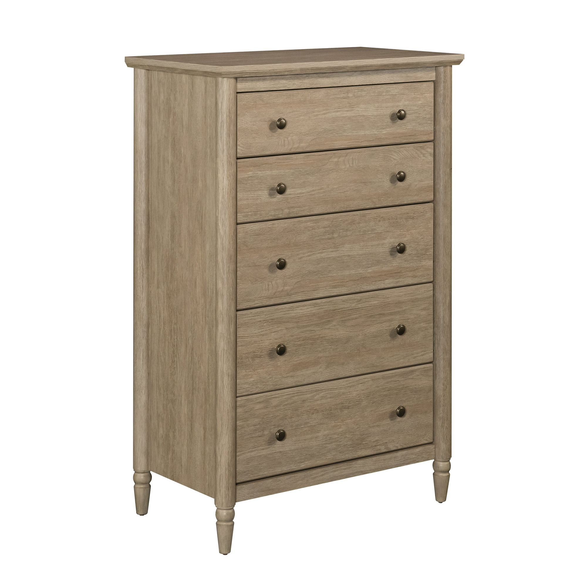 My Texas House Monroe 5-Drawer Dresser, Brushed Oak Finish | Walmart (US)
