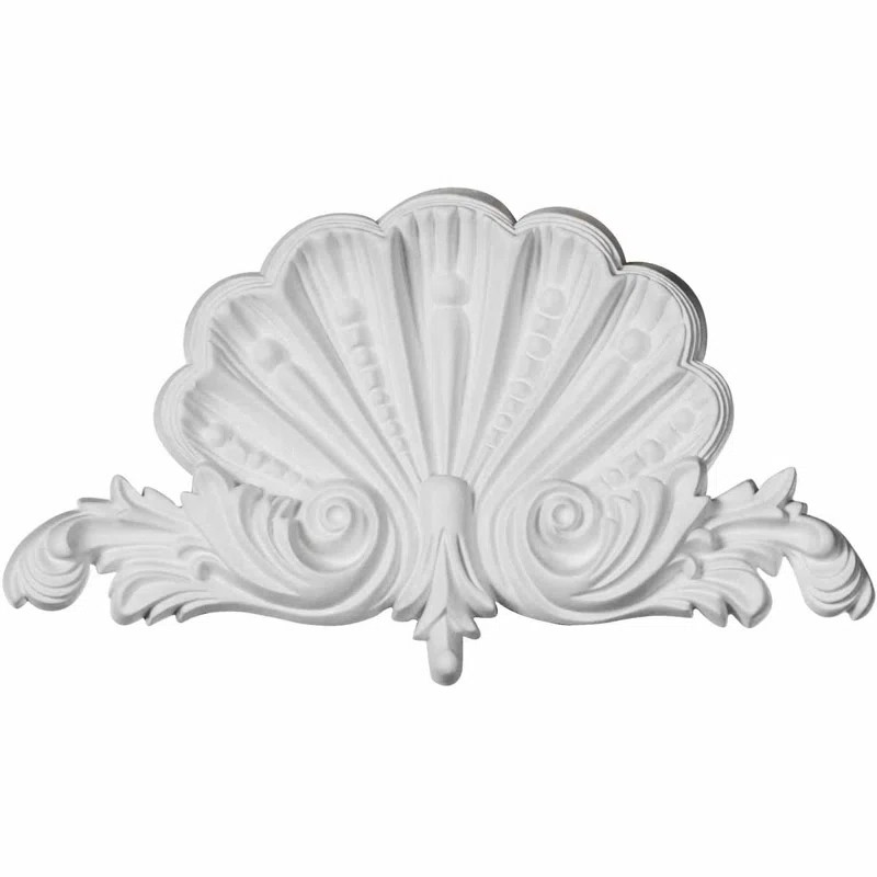 Ekena Millwork Cosmo 5.5" H x 9.38" W x 1" D On Lay Scroll | Wayfair | Wayfair North America