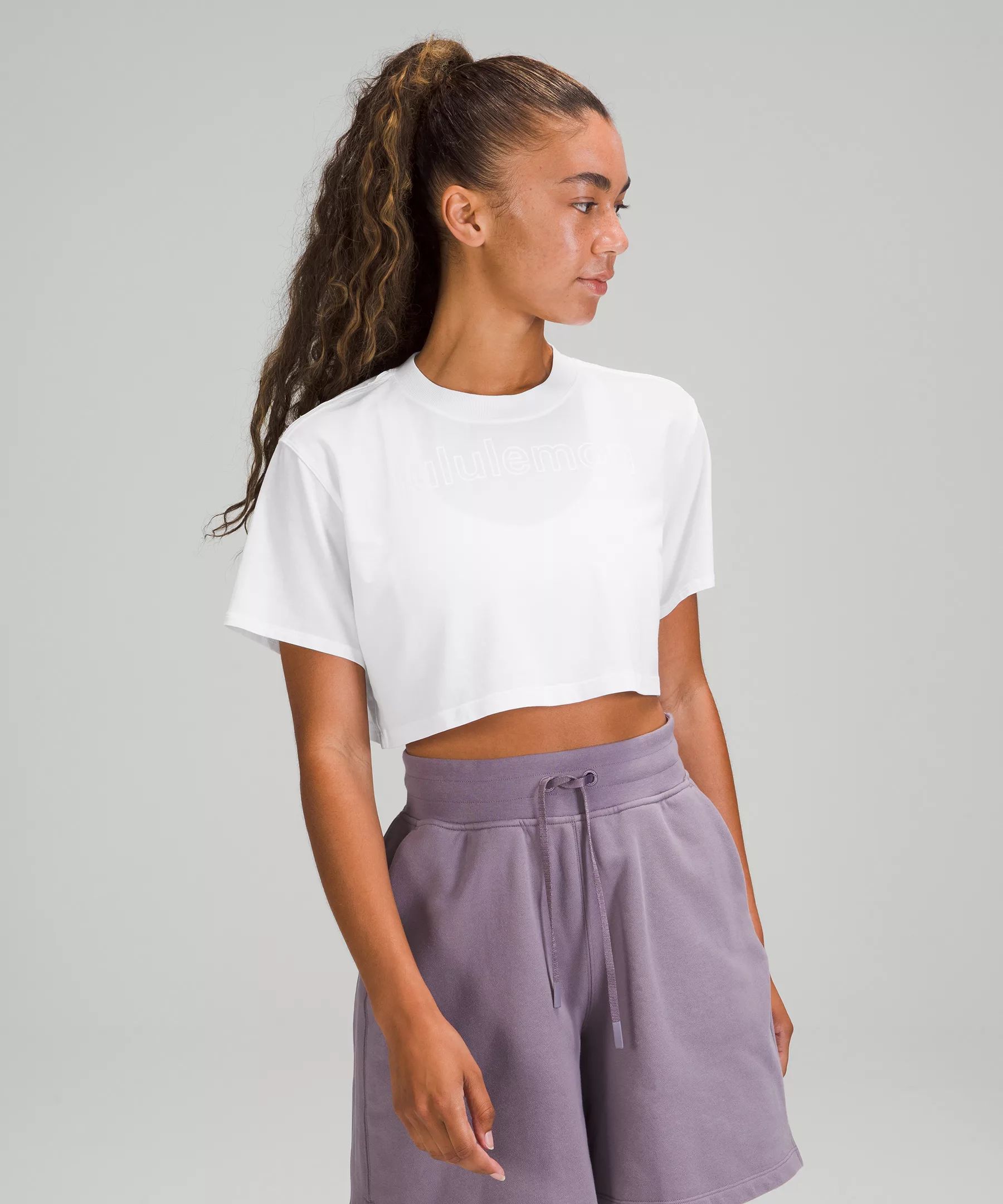 All Yours Cropped T-Shirt Graphic | Lululemon (US)