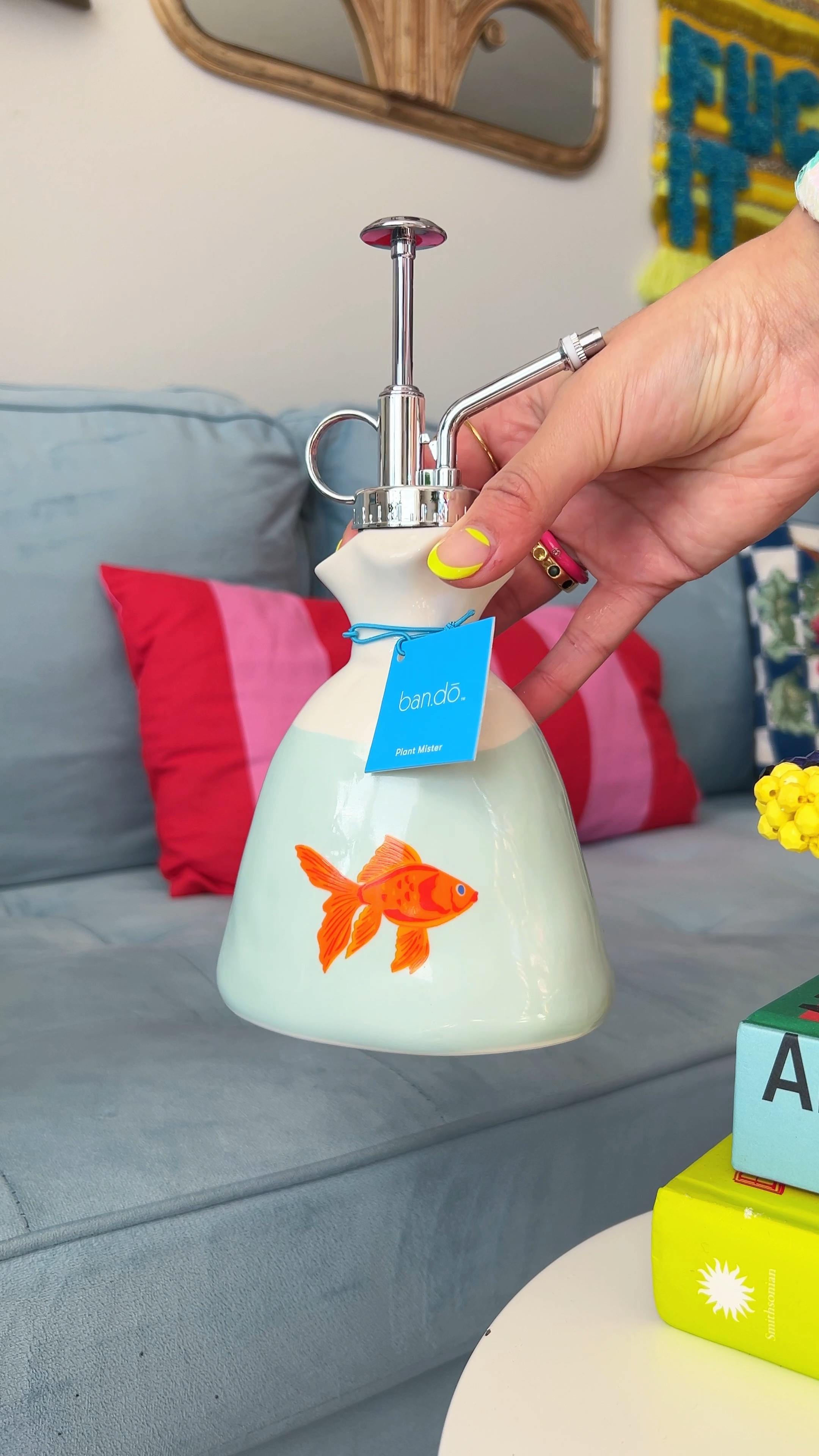 Plant Mister - Fish In a Bag
Ban.do
Bando
Unique Home Decor
Fun Home Decor
Maximalism 
Fish Plant Mister

#LTKhome #LTKGiftGuide #LTKMostLoved