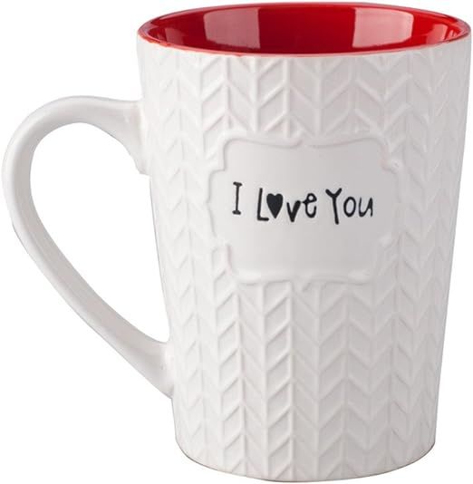 Ynsfree I Love You Mug 16 oz Coffee Tea Cup Gifts for Dad/Father/Mom/Grandma/Ladies/Wife,Birthday... | Amazon (US)