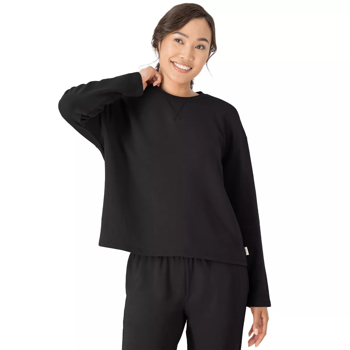 Hanes Originals Comfywear Women's French Terry Crewneck Pullover | Target