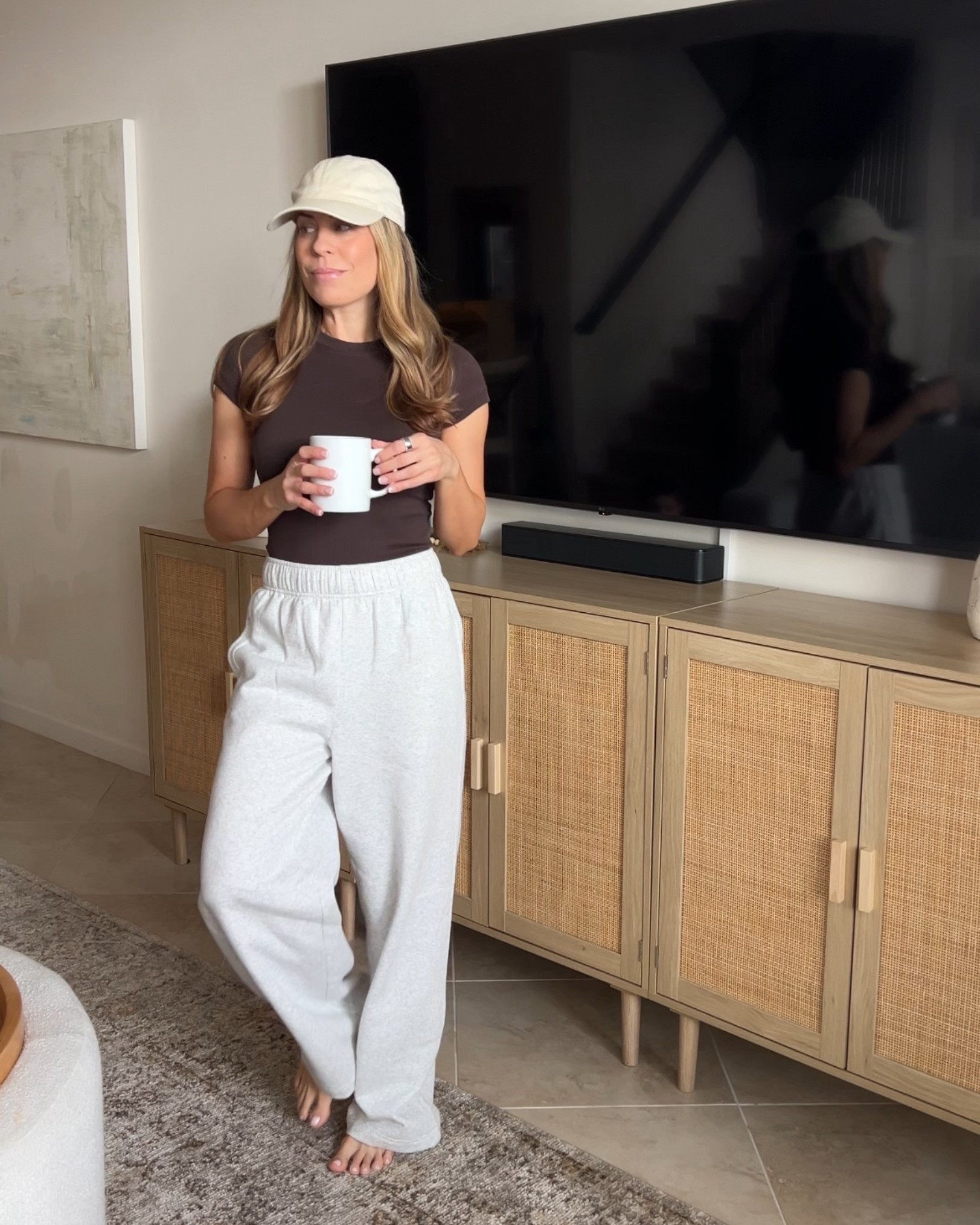 Cozy loungewear outfit. Work from home outfit. Mom outfit. Casual outfit. Walmart find. Mom style. Affordable outfit idea.

#LTKFindsUnder50 #LTKPetite #LTKHome