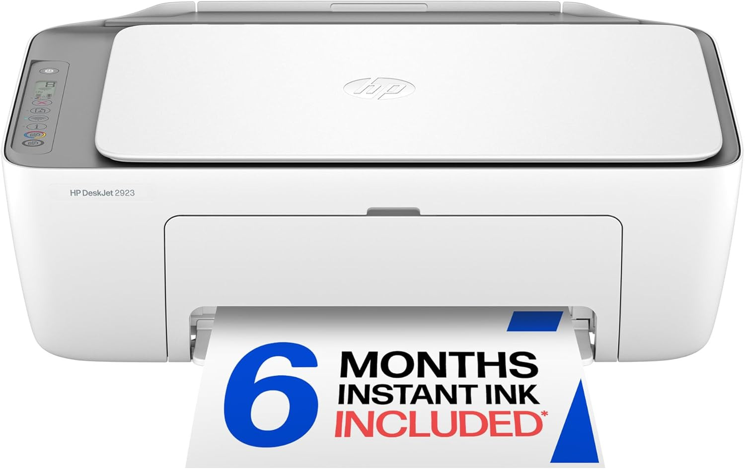 HP DeskJet 2923 Wireless All-in-One Color Inkjet Printer, Scanner, Copier, 6 Month Trial of Instant Ink Included, AI-Capable (B18JWA) | Amazon (US)