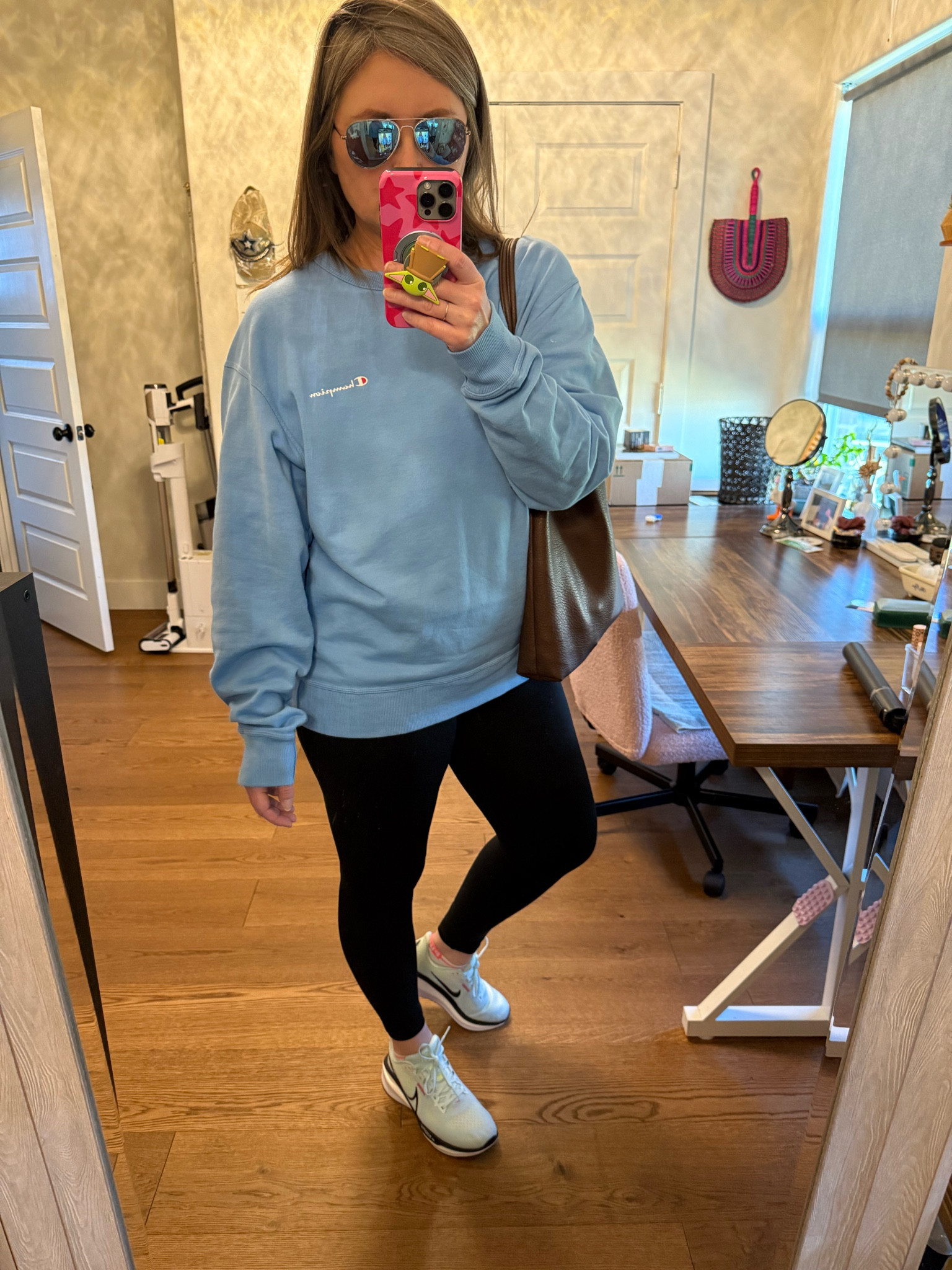 My goal in life is to be cute and comfy 😎 I could live in big oversized sweatshirts and leggings 

#LTKStyleTip #LTKMidsize #LTKFindsUnder50