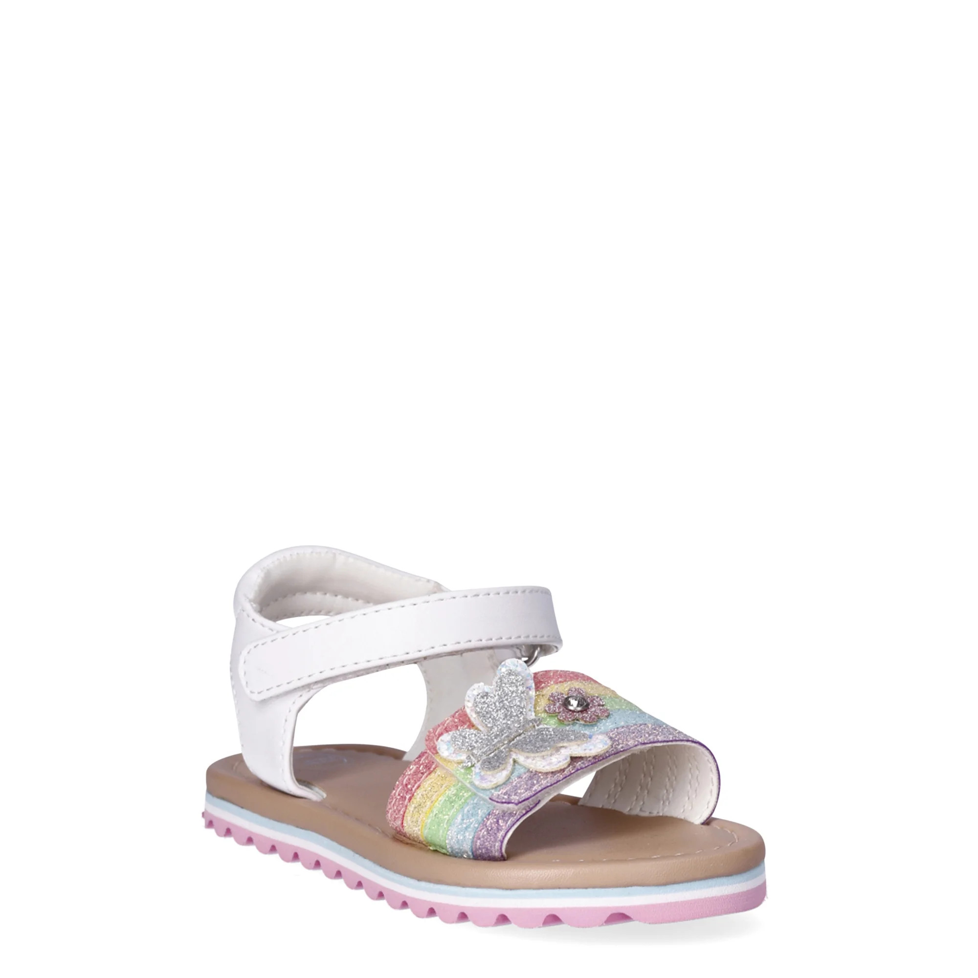 Wonder Nation Baby Girls Butterfly Sandals - Walmart.com | Walmart (US)