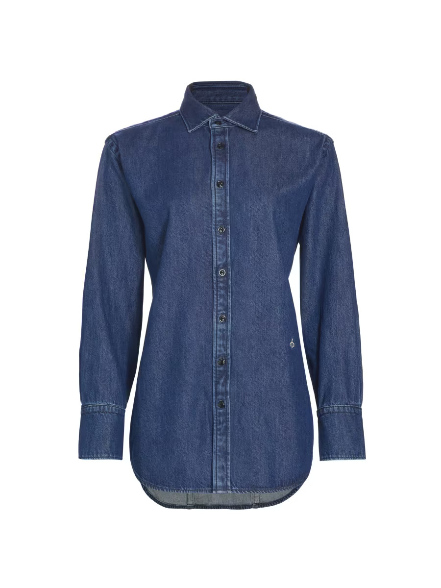 Featherweight Diana Denim Shirt | Saks Fifth Avenue