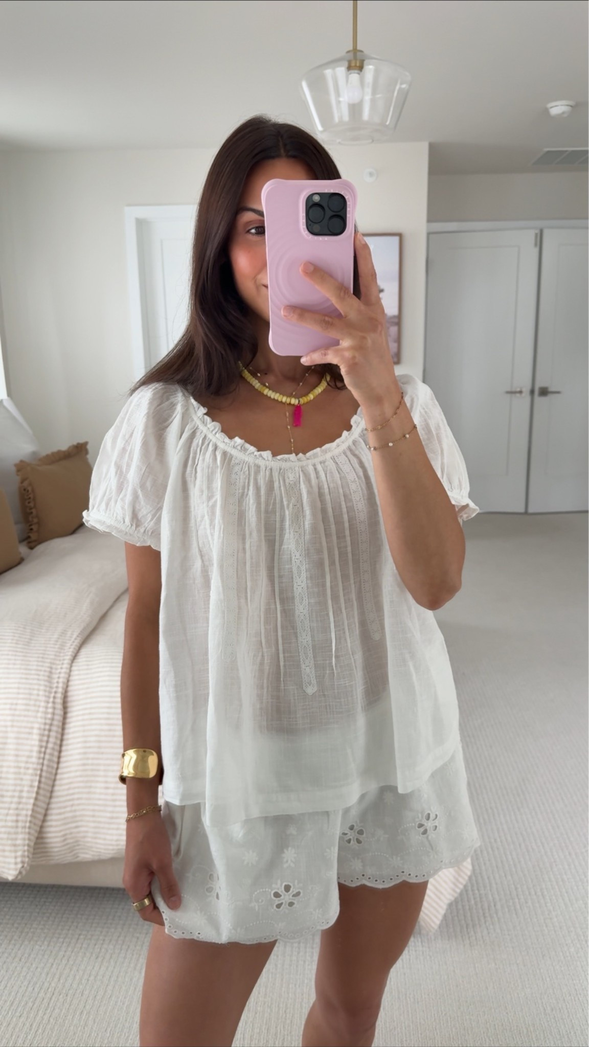 Wearing size XS in set!