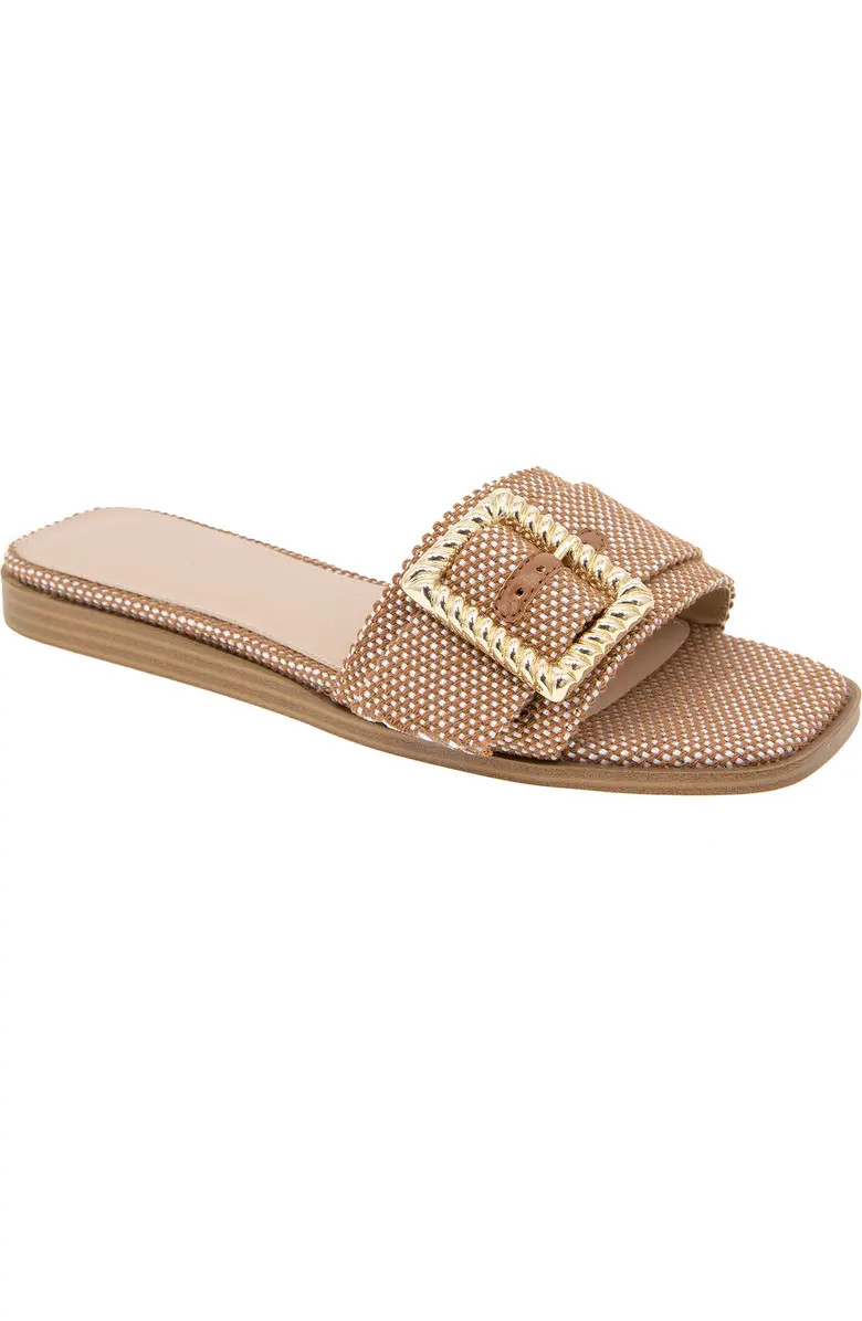 BCBGeneration Mollie Buckle Slide Sandal (Women) | Nordstromrack | Nordstrom Rack