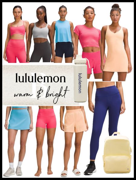 Warm & Bright colors from Lululemon. 💛 In line with the spring season palette. 


#LTKFitness #LTKFindsUnder100 #LTKSeasonal