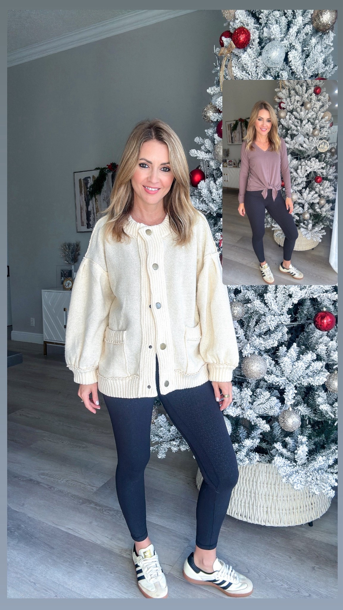 Casual outfit . This is a great thicker cardigan (great look for less) 


#LTKFindsUnder50 #LTKootd #LTKActive