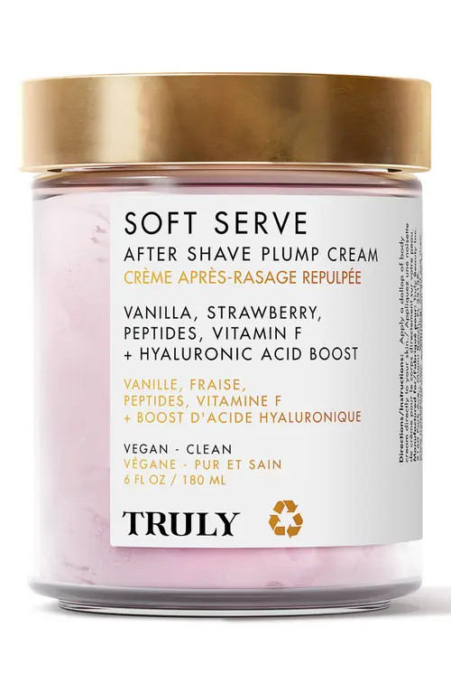TRULY BEAUTY Soft Serve After Shave Plump Cream at Nordstrom, Size 6 Oz | Nordstrom