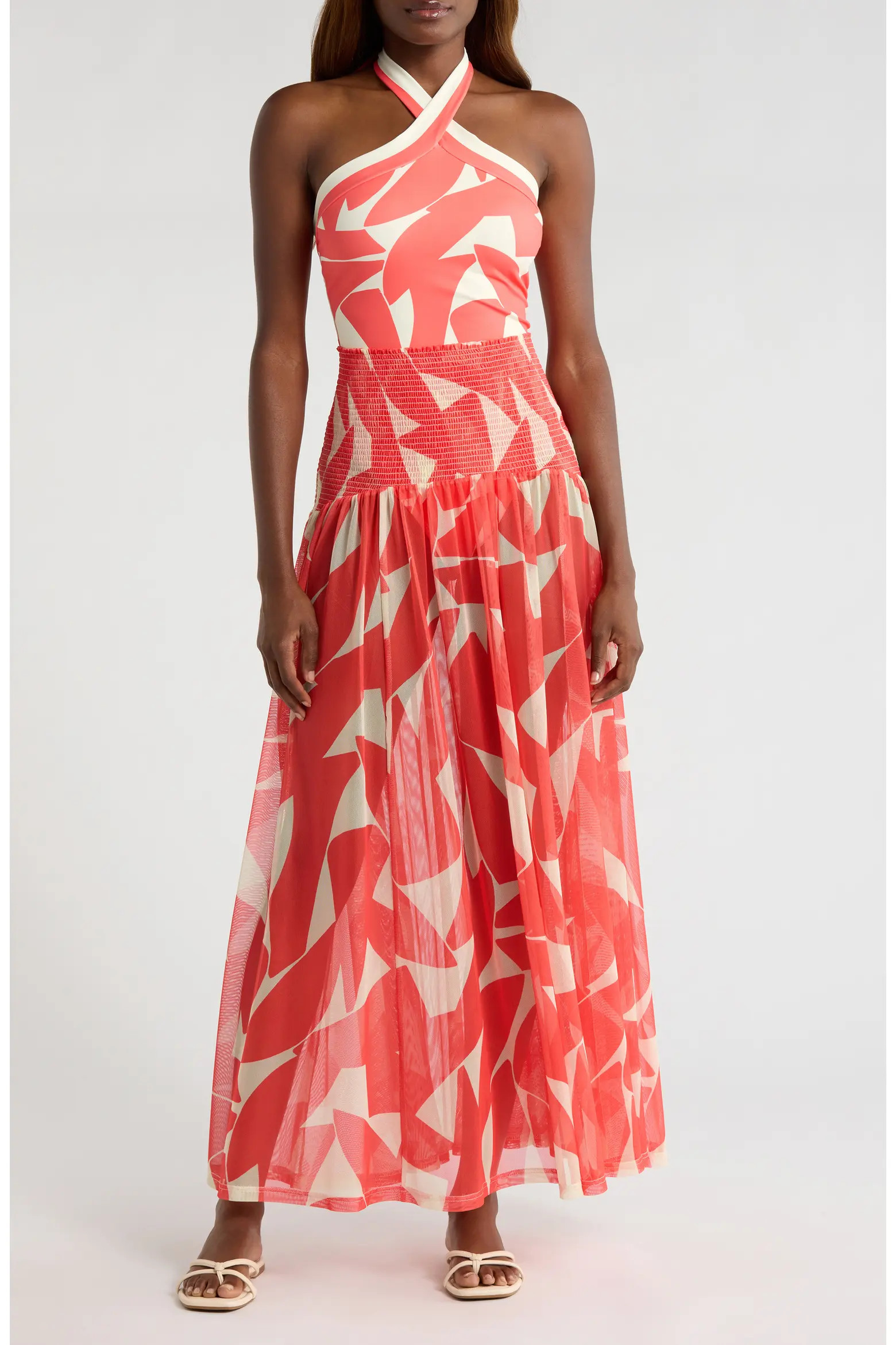 Smocked Cover-Up Maxi Skirt (Women) | Nordstromrack | Nordstrom Rack