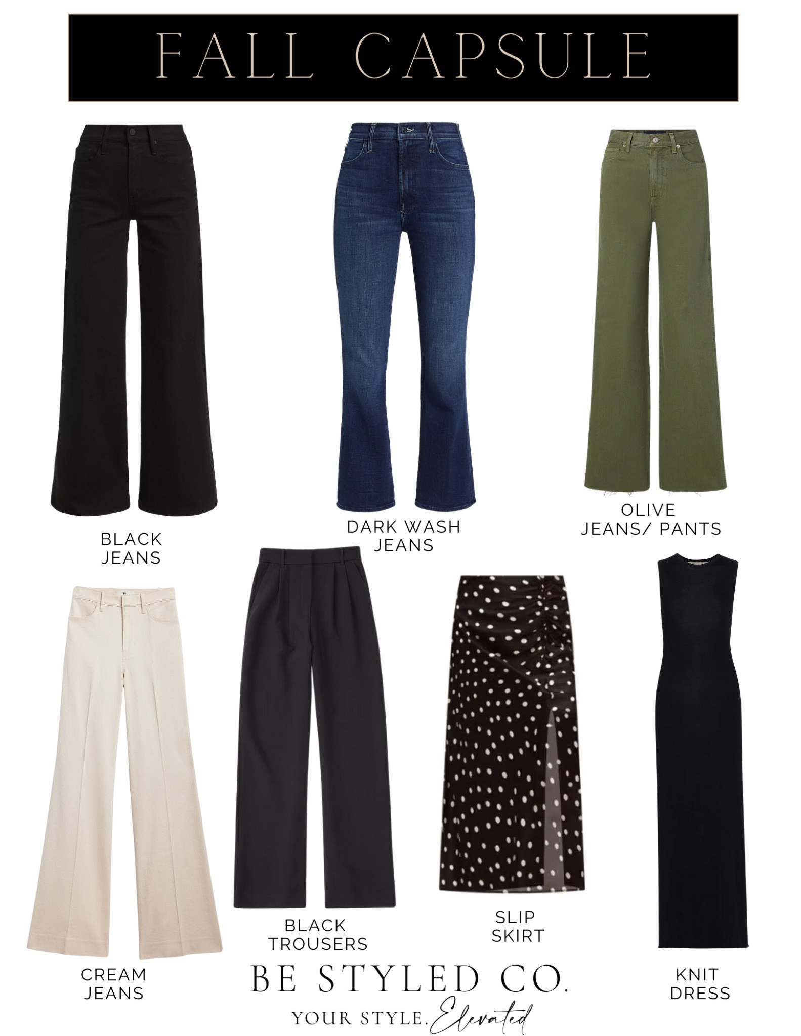 Fall capsule  - jeans / pants / skirts / dresses - our favorites for this fall 

#LTKSeasonal #LTKOver40 #LTKStyleTip