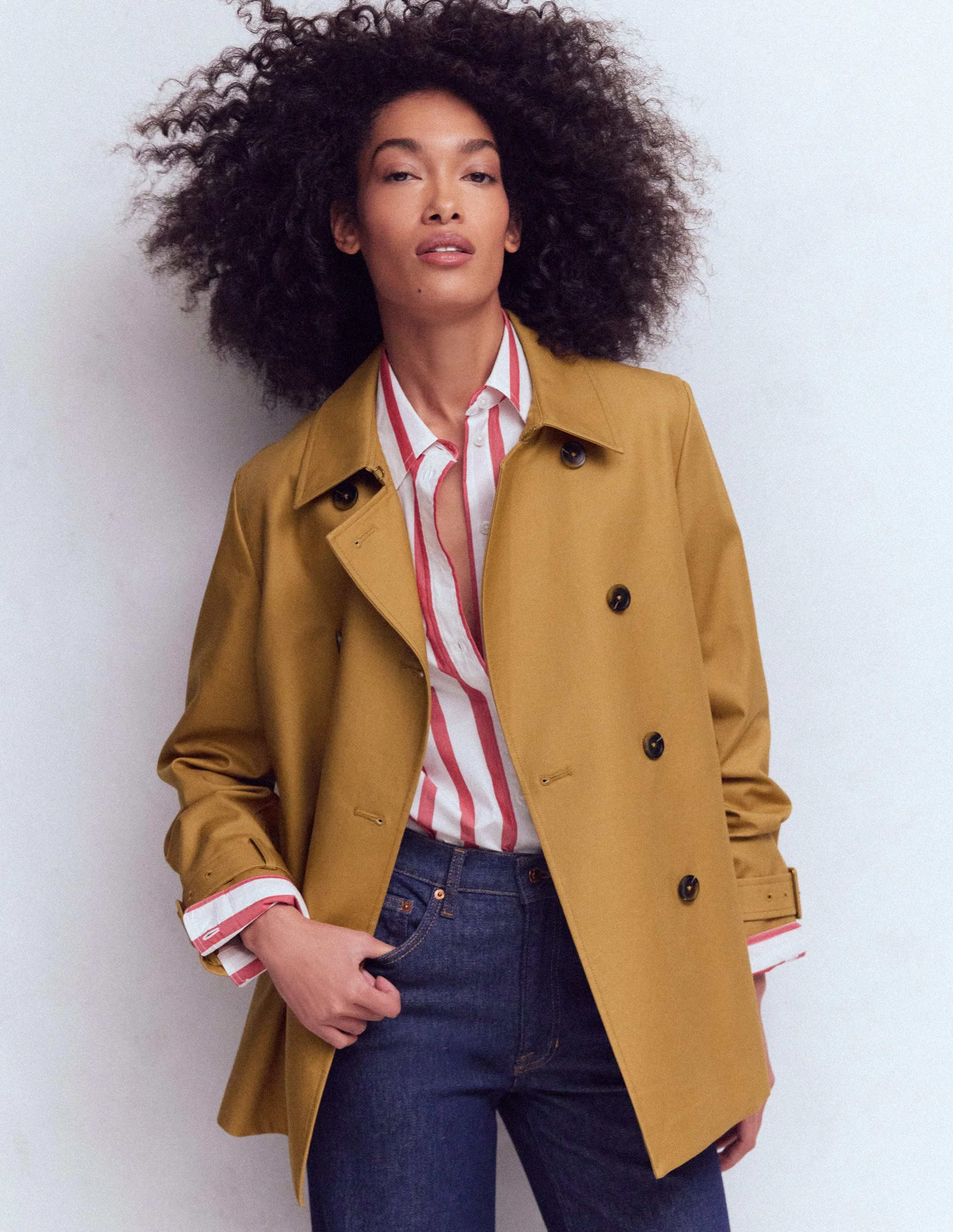 Heart Swing Trench-Dijon | Boden (US)