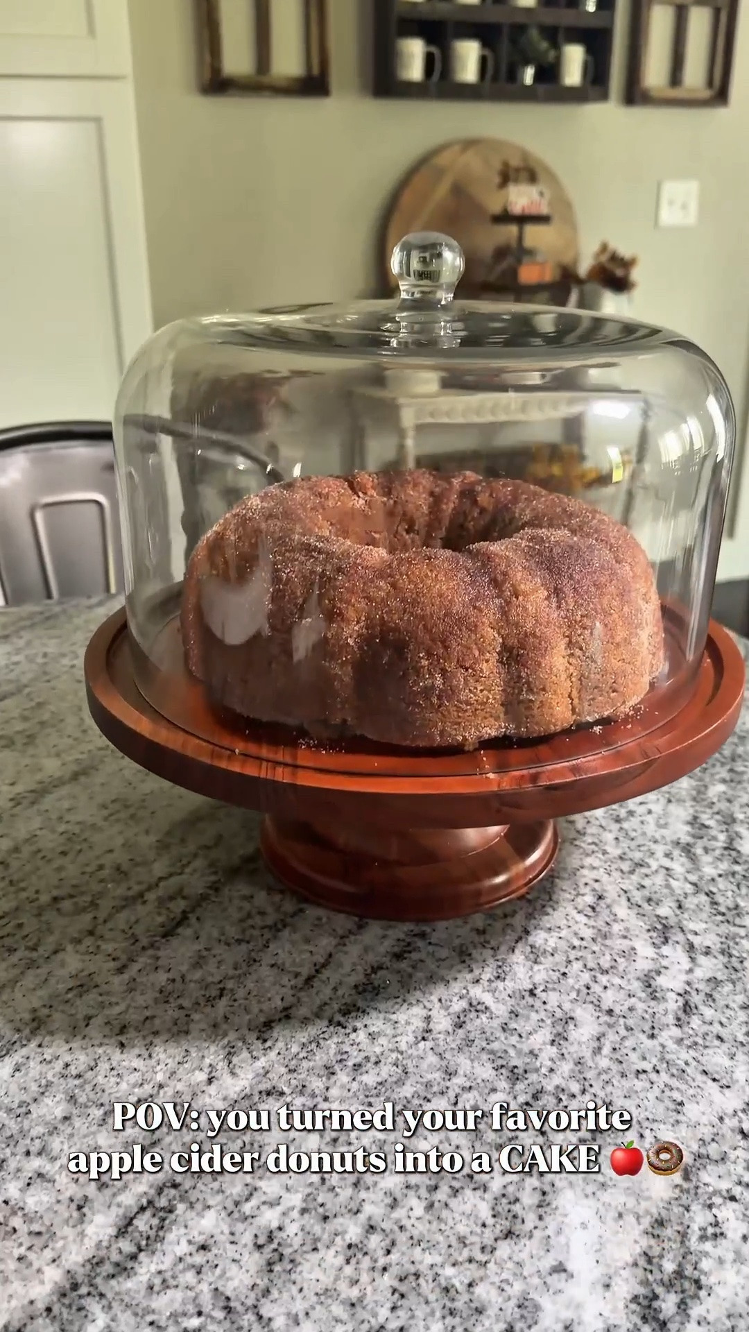 🍎 If you love apple cider donuts, you NEED to try this apple cider donut cake! 🍩🍂

My favorite thing about fall is heading to the apple orchards and getting those warm, fresh apple cider donuts. There’s literally NOTHING better! So I decided to take all those cozy fall flavors and turn them into an apple cider donut cake… and y’all, it did NOT disappoint! 🤤

It’s soft, moist, full of warm apple cider and fall spices, and has all the delicious flavors of your favorite apple cider donuts in cake form. And honestly? It’s even better with a hot cup of coffee. ☕️🍎

This would be SUCH a good fall dessert for Thanksgiving, a cozy weekend baking day, or anytime you’re craving that apple orchard flavor at home!

🍂 Save this for your fall baking list!
🍎 Comment RECIPE below and I’ll send you the recipe!

#LTKfoodie #LTKSeasonal #LTKHome