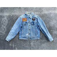 Vintage Thrashed Levi's Denim Jacket | Etsy (US)