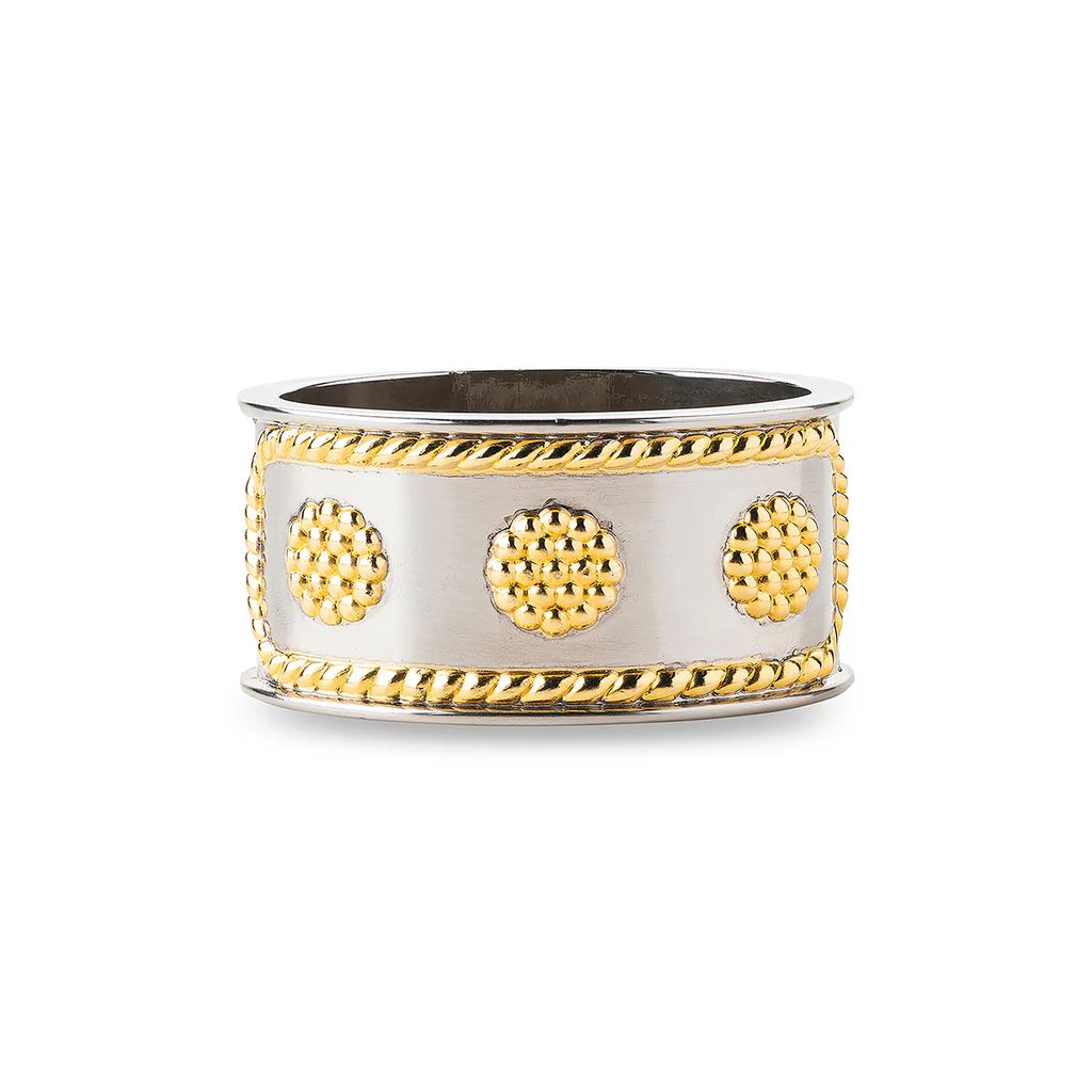 Berry & Thread Gold Silver Napkin Ring | Over The Moon