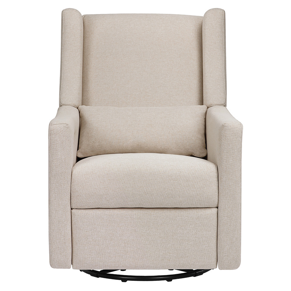 Babyletto Kiwi Beach Eco-Performance Electronic Swivel Glider with USB Port | Kathy Kuo Home