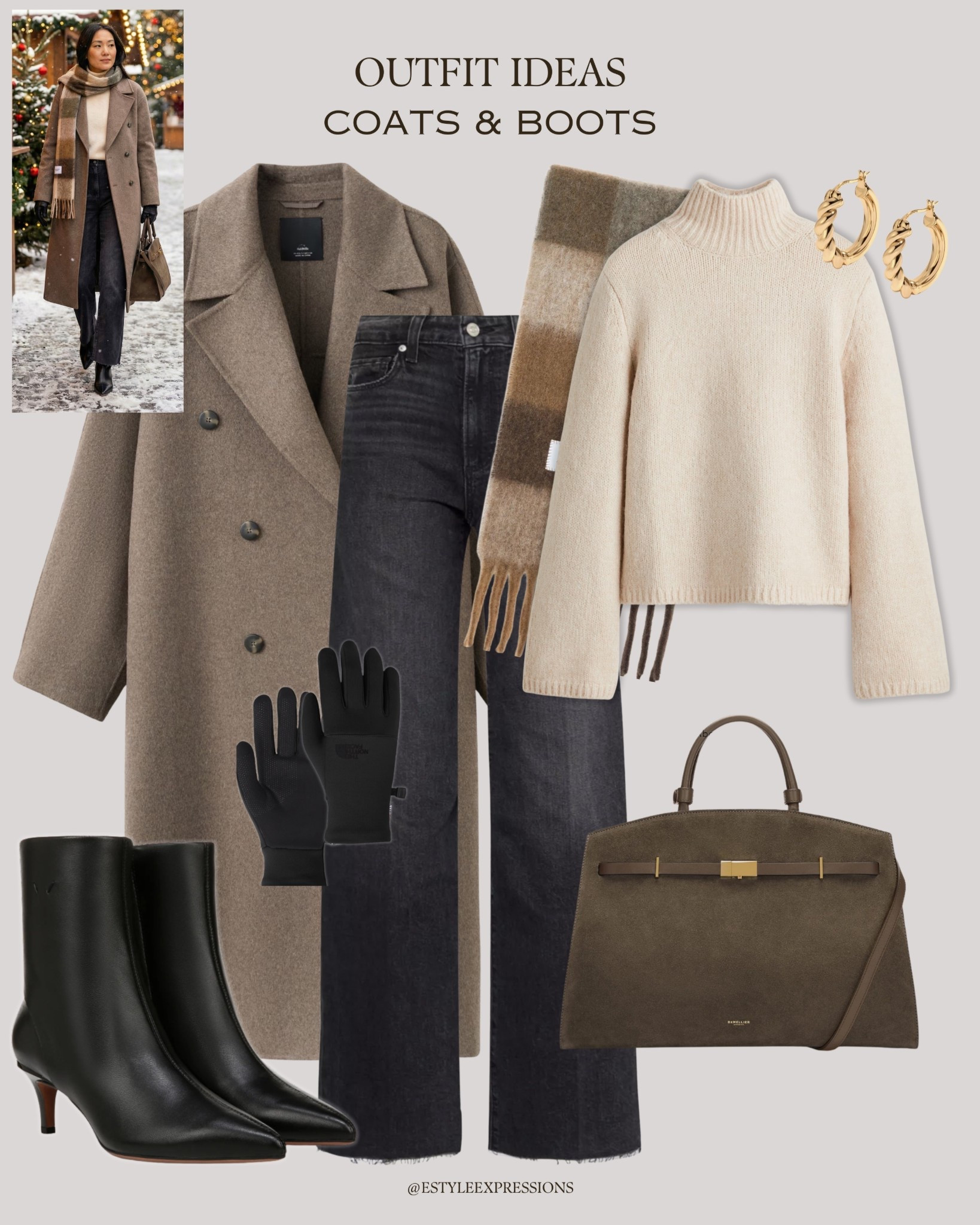 Cozy Outfit Ideas with Coats🧥 & Boots🥾-easy, polished formulas to navigate winter in chic, effortless style.✨🤎

#LTKFindsUnder100 #LTKSaleAlert #LTKHoliday