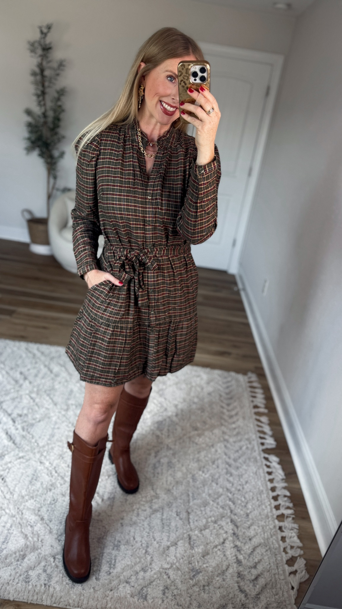 Weekend Walmart Wins try-on
Plaid mini dress- small

#LTKootd