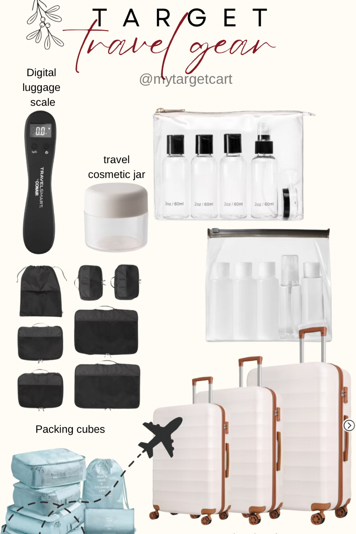 This new 3-piece luggage set is an incredible deal!!! Also linked up some packing essentials!



#LTKHoliday #LTKGiftGuide #LTKTravel