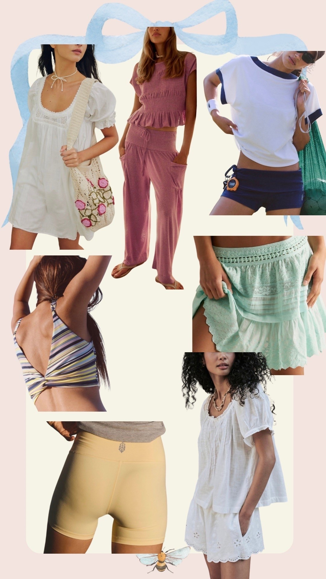 Recent Free People order for summer 🍓🧺

#LTKootd