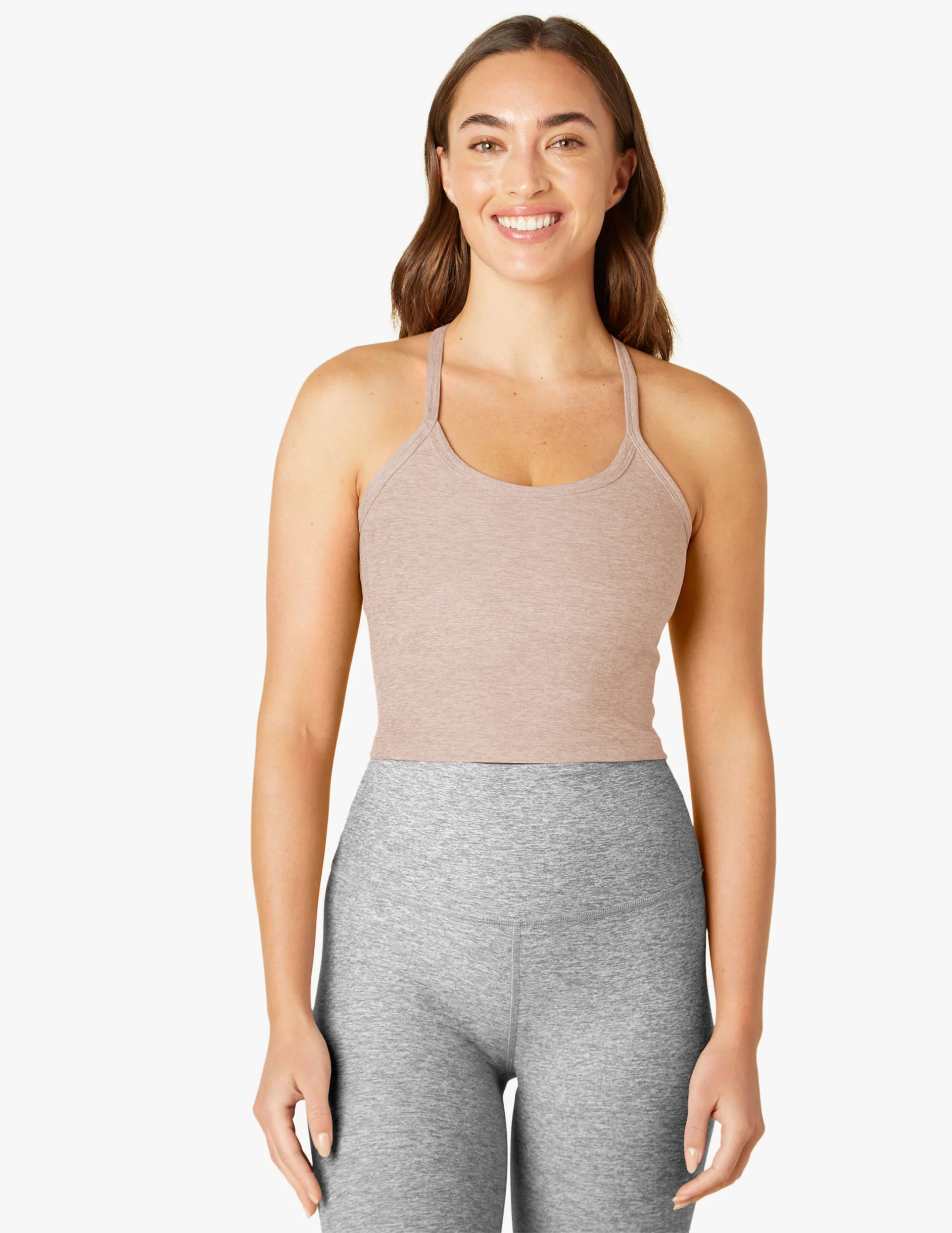 Spacedye Slim Racerback Cropped Tank | Beyond Yoga | Beyond Yoga
