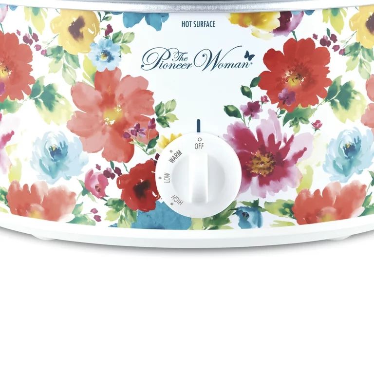 The Pioneer Woman Breezy Blossom 6 Quart Portable Slow Cooker, 33062 | Walmart (US)