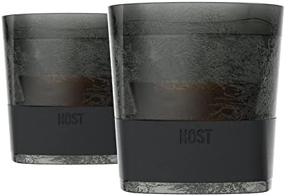 HOST Freeze Cooling Cups for Whiskey, Bourbon, and Scotch, Plastic Freezer Gel Chiller Double Wal... | Amazon (US)