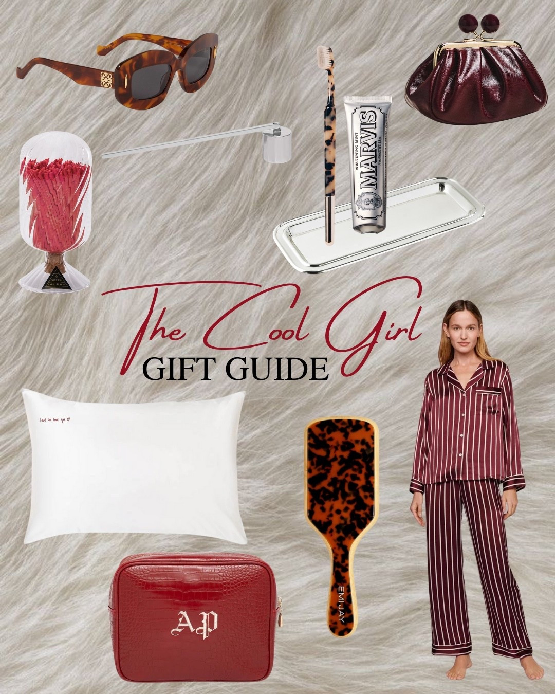 A curated gift guide for the effortlessly stylish, detail-oriented girl who loves her neutrals, glossy accents, and “uniquely her” essentials. Think elevated beauty, cozy luxe finds, and aesthetic home touches. Every piece was handpicked to fit her chic, curated lifestyle. 

#LTKHome #LTKSeasonal #LTKGiftGuide