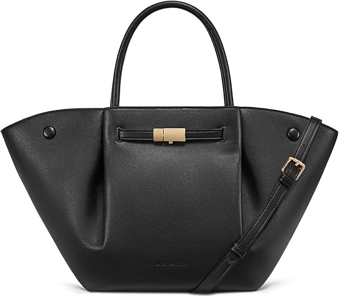 BOSTANTEN Large Tote Bags for Women Designer Top Handle Satchel with Magnetic Crossbody Purse Han... | Amazon (US)