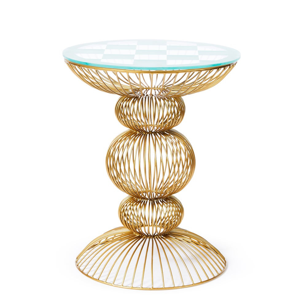 Gambit Wire Accent Table | MacKenzie-Childs