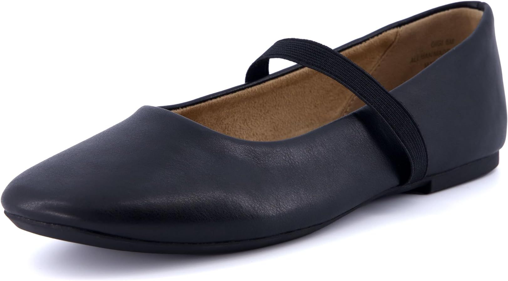 CUSHIONAIRE Women's Gigi Mary Jane Flat with +Memory Foam and Wide Widths Available | Amazon (US)