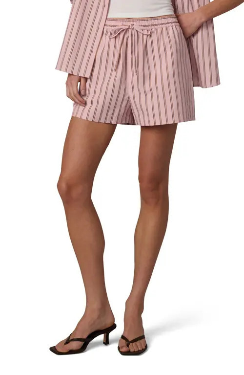 Joe's Drawstring Boxer Shorts in Blush Pink Stripe at Nordstrom, Size X-Small | Nordstrom
