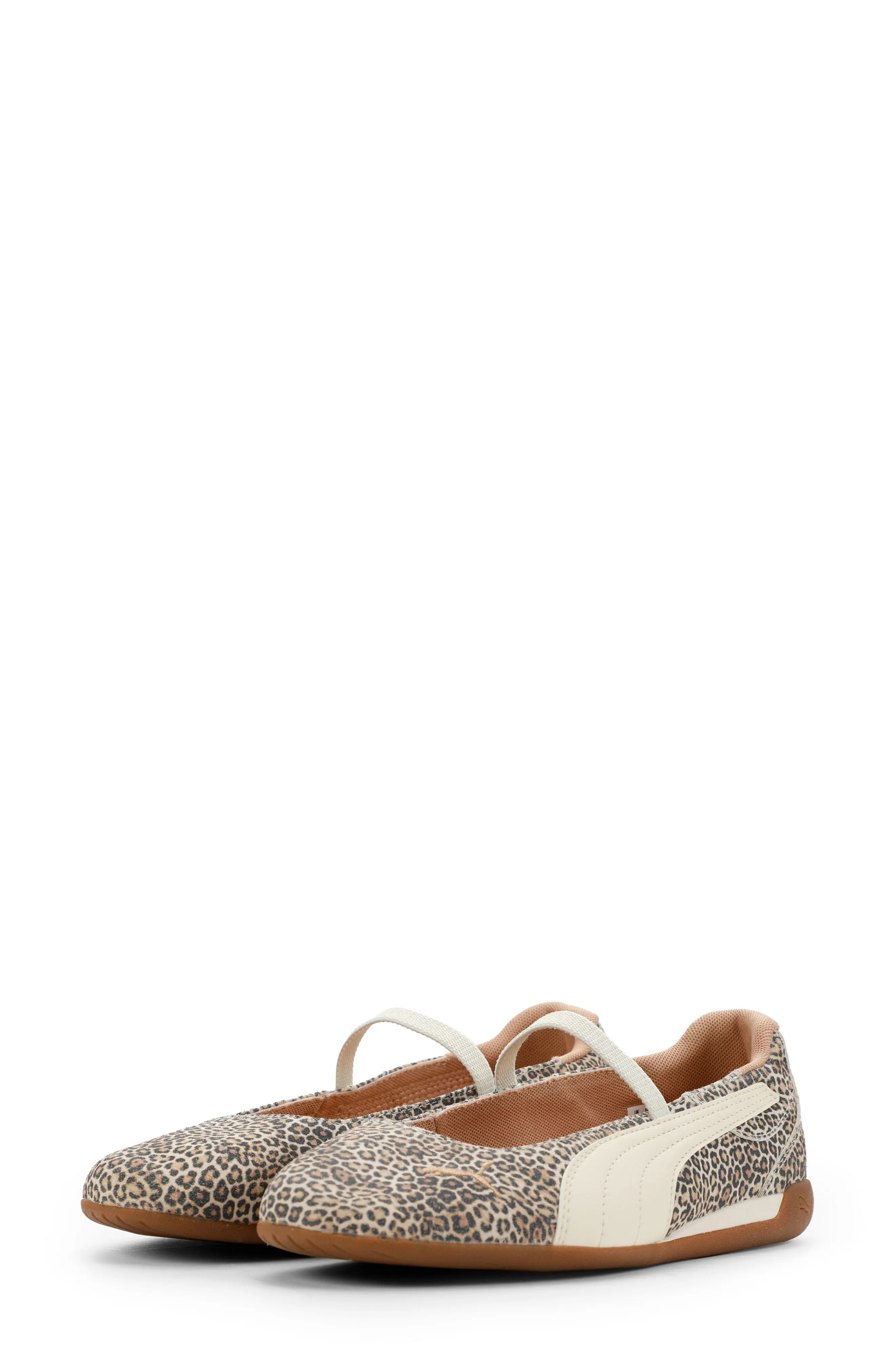 PUMA Replicatch Ballet Sneaker in Chocolate Brown/Ivory/Gold at Nordstrom Rack, Size 10 | Nordstrom Rack